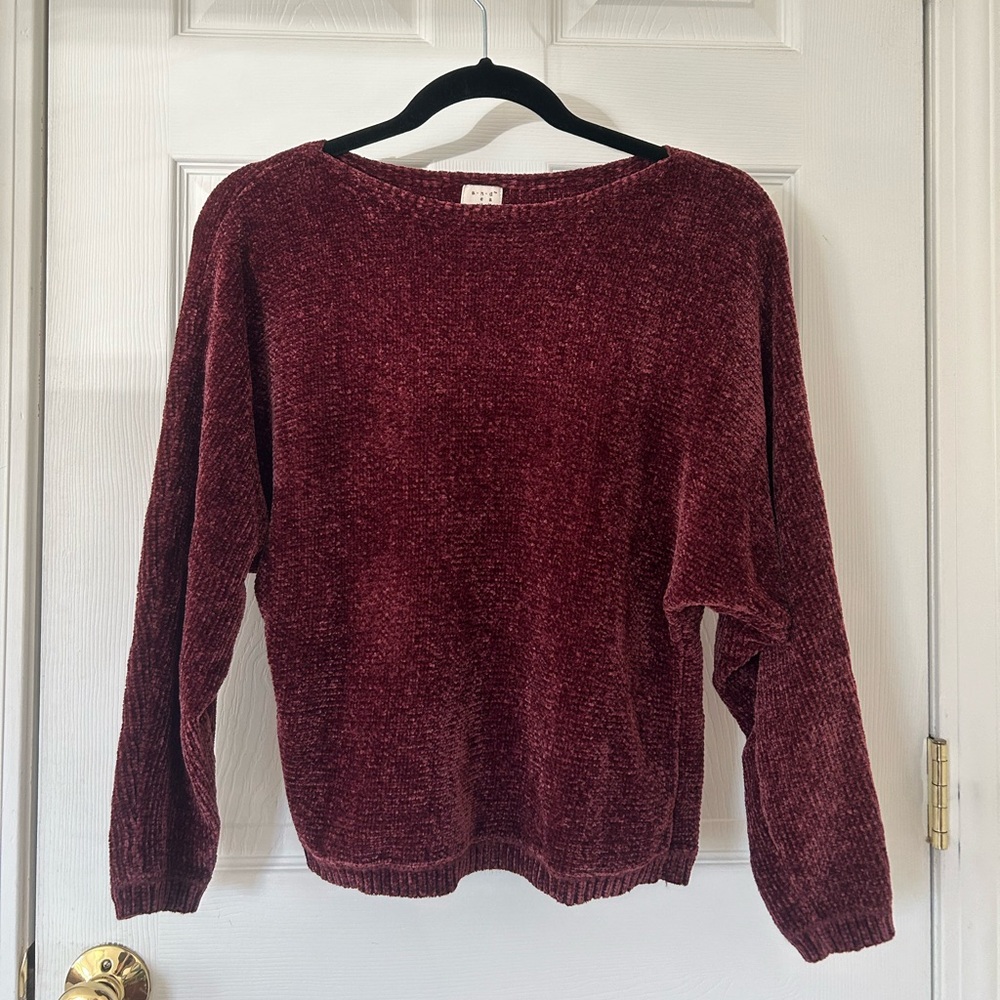 A New Day - Velvet Sweater (Size XS)